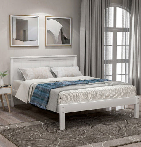 Arcadia Platform Bed With Headboard