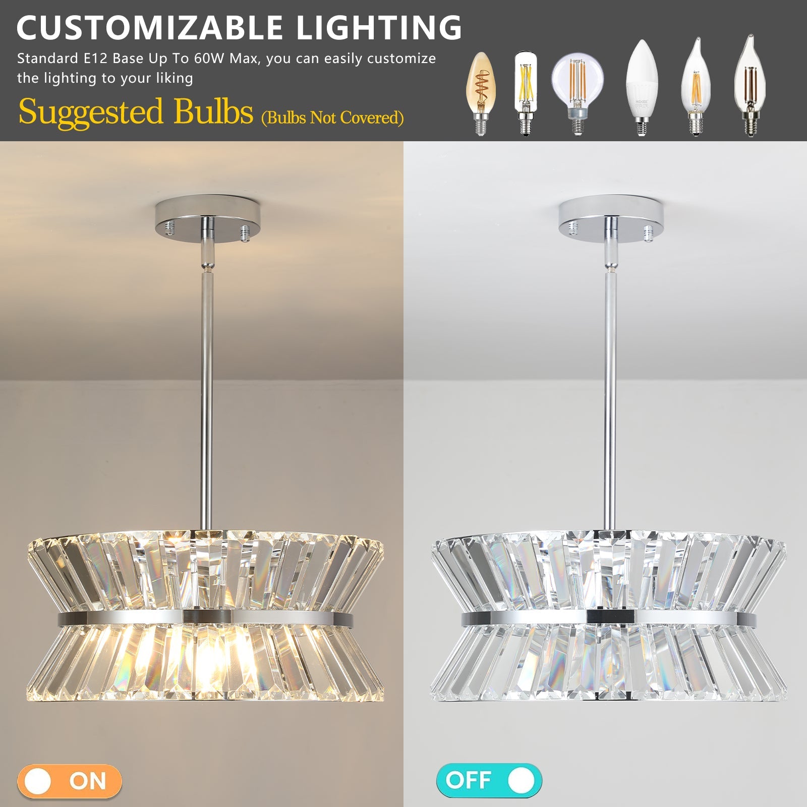 Modern Crystal Chandelier 4124