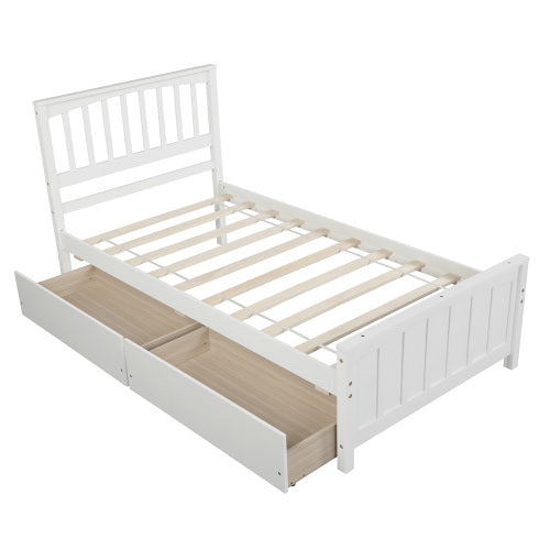 Twin Size Platform Bed