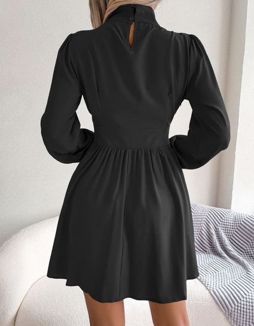 Load image into Gallery viewer, Italian Style Turtleneck Dress
