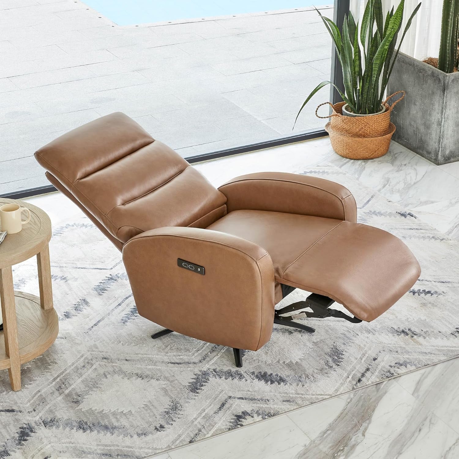 Genuine Leather Recliner