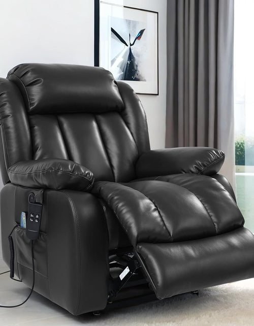 Load image into Gallery viewer, &quot;Black Beauty&quot; Luxury Leather Recliner Best Of The Class 2025!
