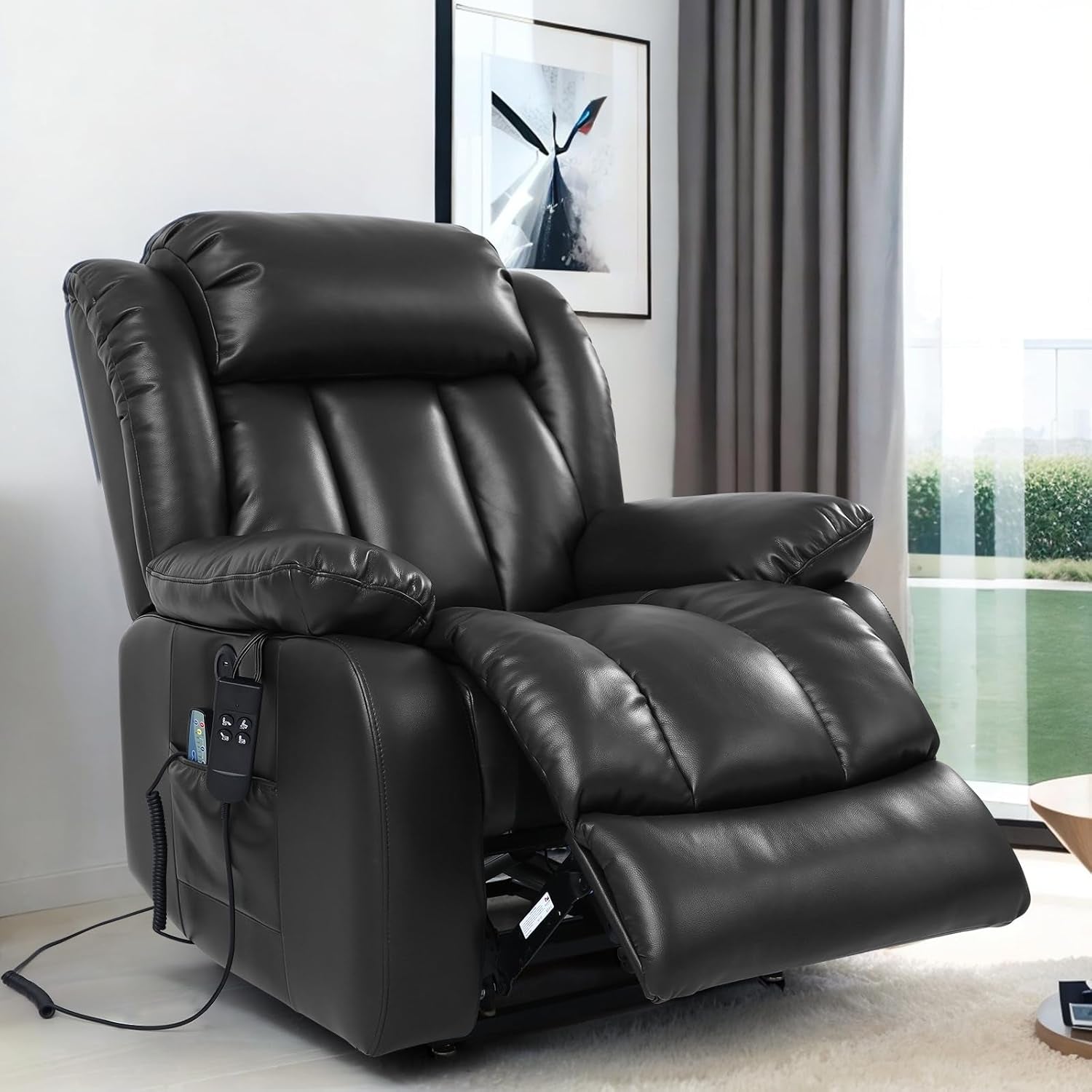 "Black Beauty" Luxury Leather Recliner Best Of The Class 2025!