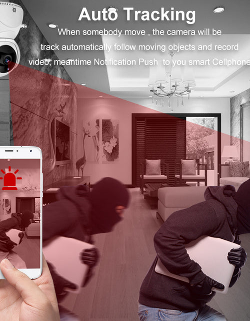 Load image into Gallery viewer, HD 1080P Camera 360° Panoramic PTZ Wireless Wifi Camera
