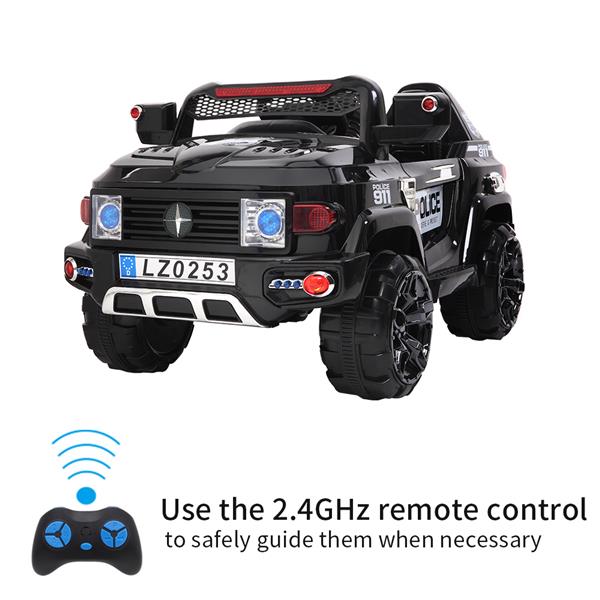 "IN STOCK" Off-Road Police Car Double Drive With 2.4G Remote Control