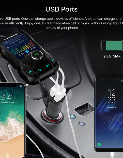 Load image into Gallery viewer, Bluetooth FM Transmitter for Car Bluetooth V3.0
