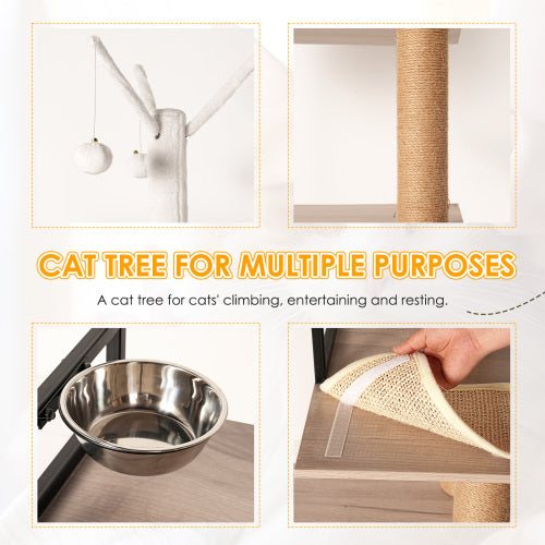 Load image into Gallery viewer, Cat Tree Tower for Indoor Cat

