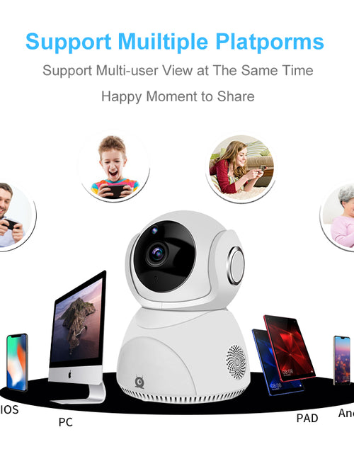 Load image into Gallery viewer, HD 1080P Camera 360° Panoramic PTZ Wireless Wifi Camera
