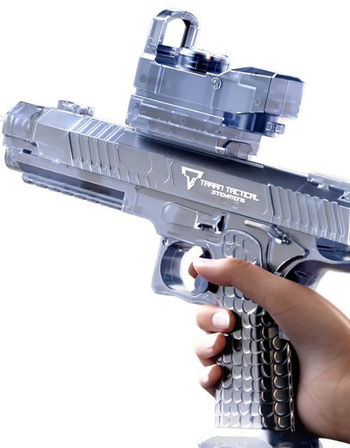 Load image into Gallery viewer, Electric Shooting Flashing Lights Battle Automatic Water Gun Toys
