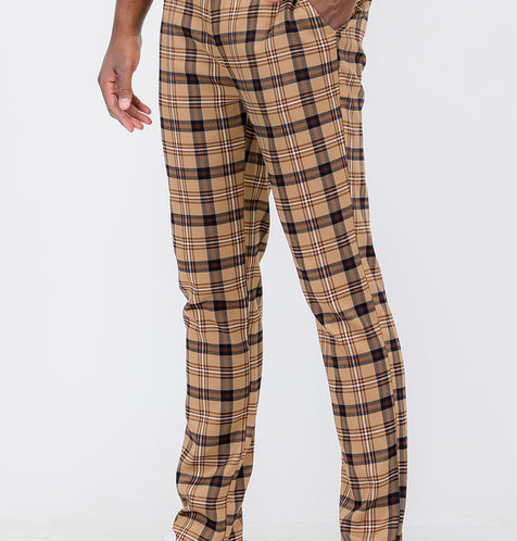 Arcadia Plaids Slim Fit Trouser
