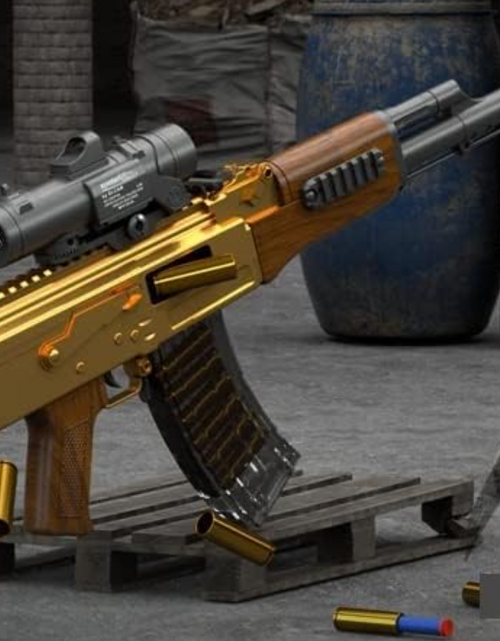 Load image into Gallery viewer, Electric Toy Gun AK47 EVA Soft Bullet Toy Gun
