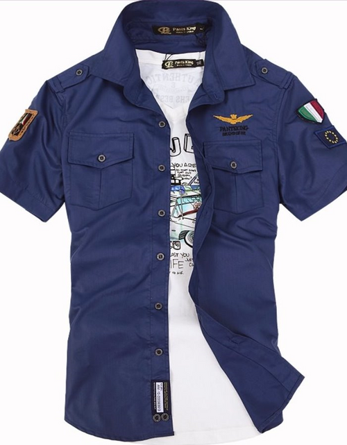 Load image into Gallery viewer, Men&#39;s Short Sleeve Style Shirt
