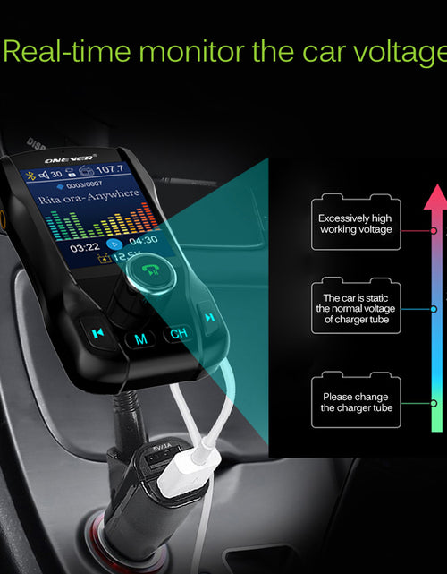 Load image into Gallery viewer, Bluetooth FM Transmitter for Car Bluetooth V3.0
