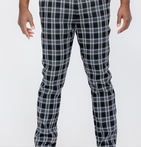 Arcadia Plaids Slim Fit Trouser