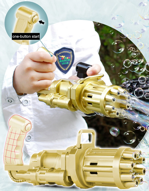 Load image into Gallery viewer, Water Bubble Machine Gun Toys
