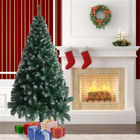 6FT White &amp; Light Green Christmas Tree!