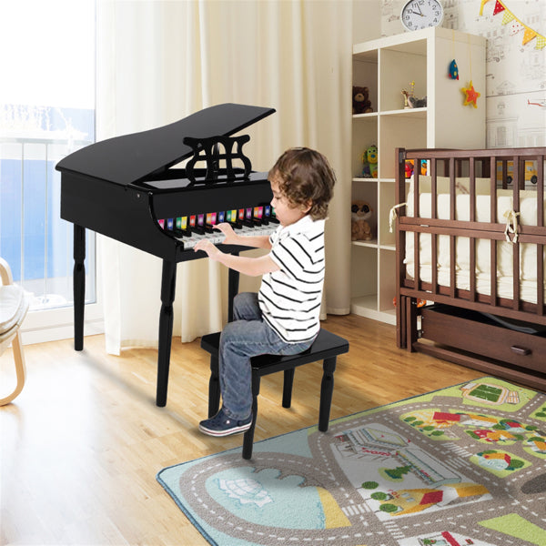 Liberace Style Children's Wooden Piano with Music Stand