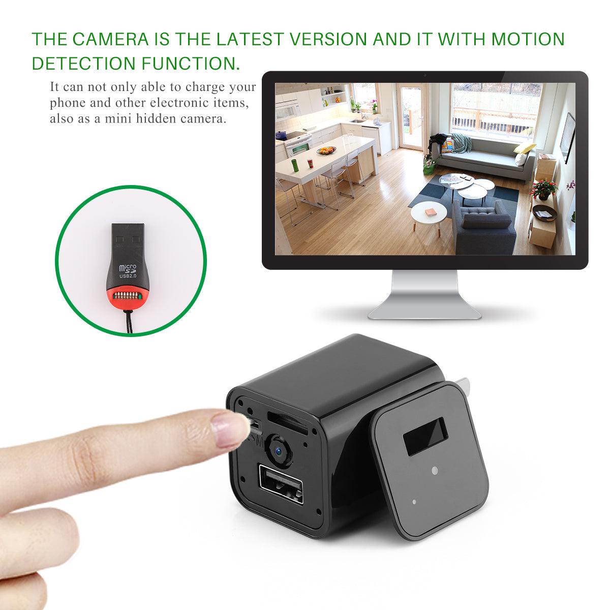 HD 1080P Discreet Camera Home And Office Security