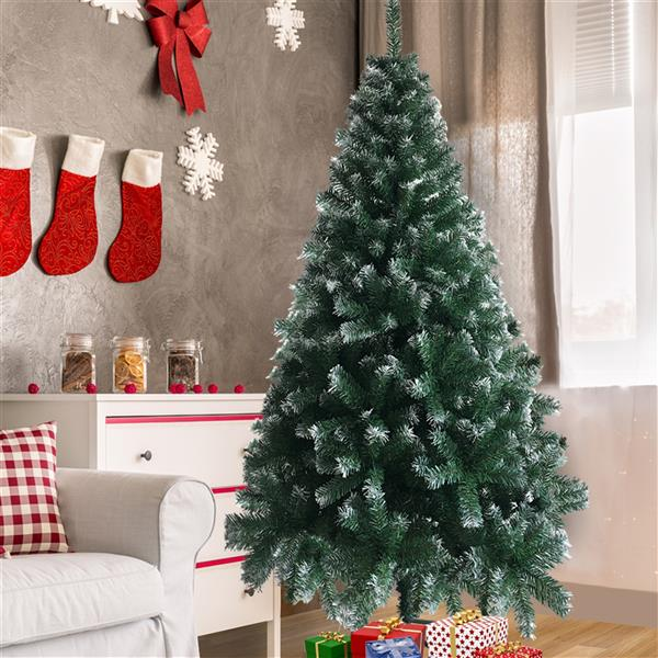 6FT White &amp; Light Green Christmas Tree!