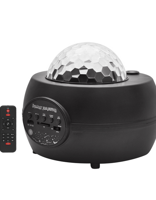 Load image into Gallery viewer, LED Night Light Starry Sky Projector with Bluetooth Wireless Speaker
