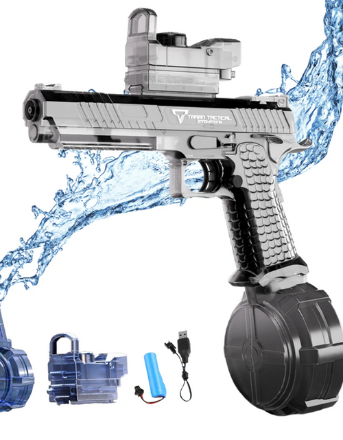 Load image into Gallery viewer, Electric Shooting Flashing Lights Battle Automatic Water Gun Toys
