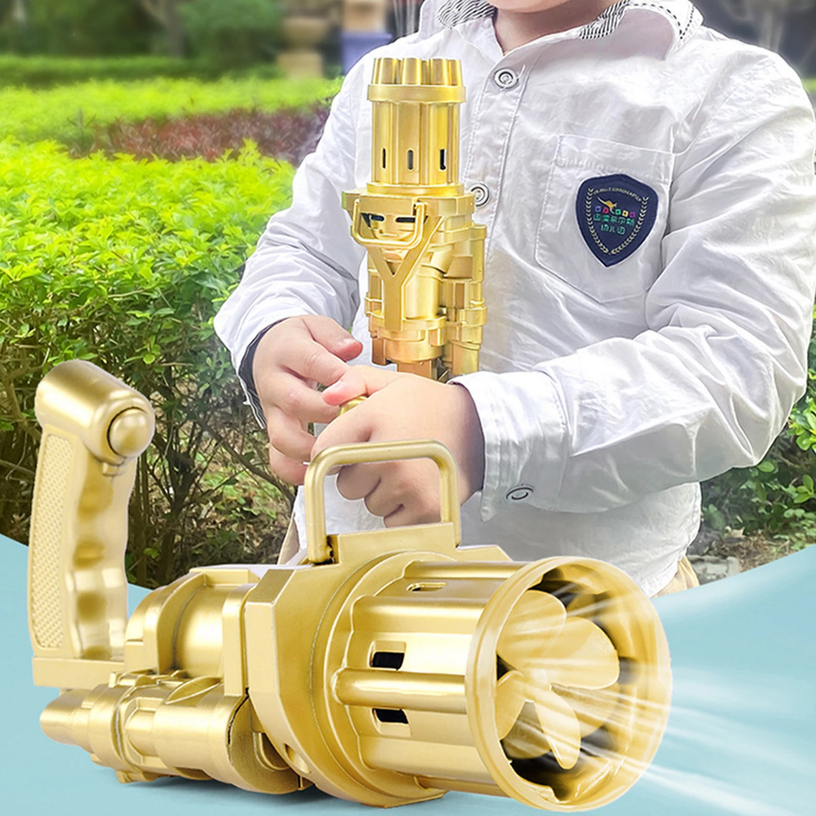 Water Bubble Machine Gun Toys