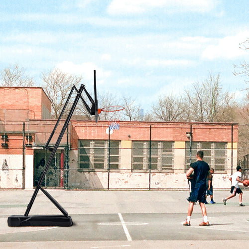 Pro Style Base Basketball Hoop System 7.5ft-10ft Height Adjustable