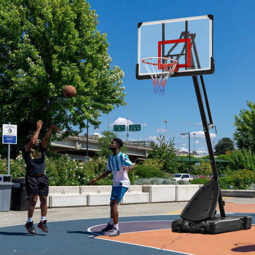 Pro Style Base Basketball Hoop System 7.5ft-10ft Height Adjustable