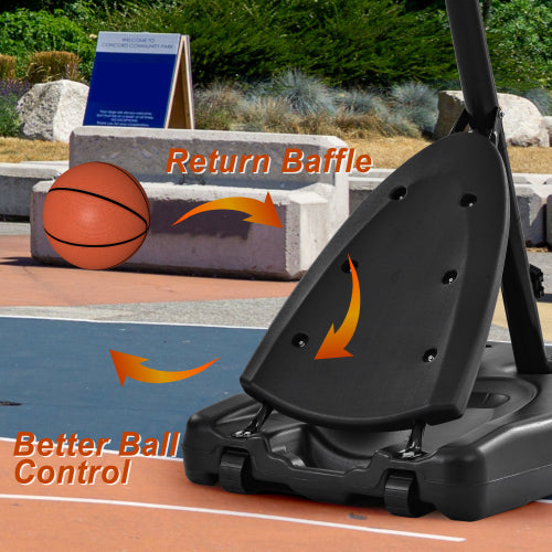Load image into Gallery viewer, Pro Style Base Basketball Hoop System 7.5ft-10ft Height Adjustable
