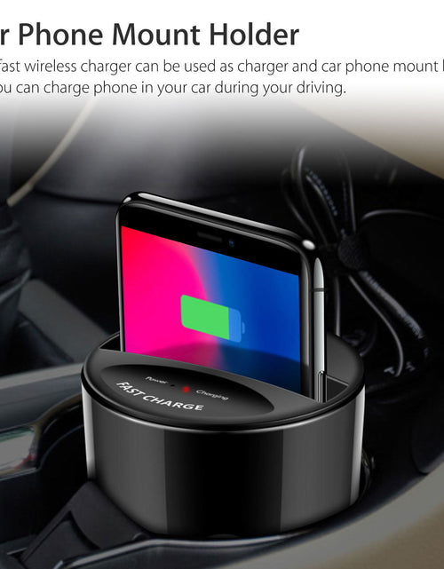 Load image into Gallery viewer, Wireless Car Charger Cup Holder

