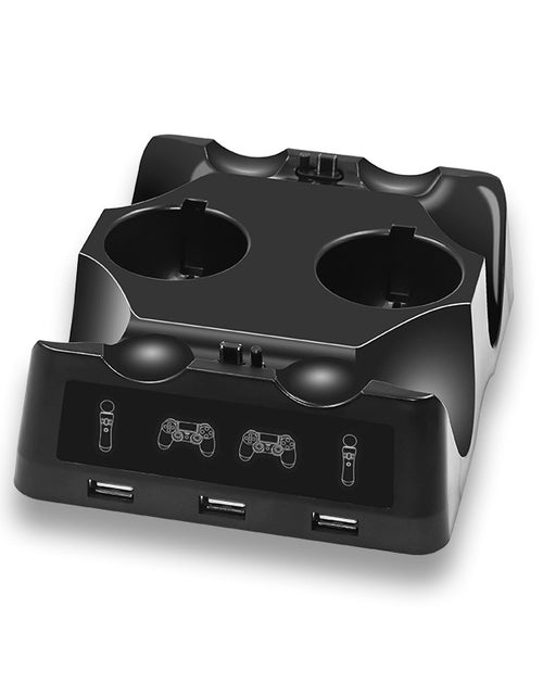 Load image into Gallery viewer, VR Controller Charger USB Four Slots Indicator
