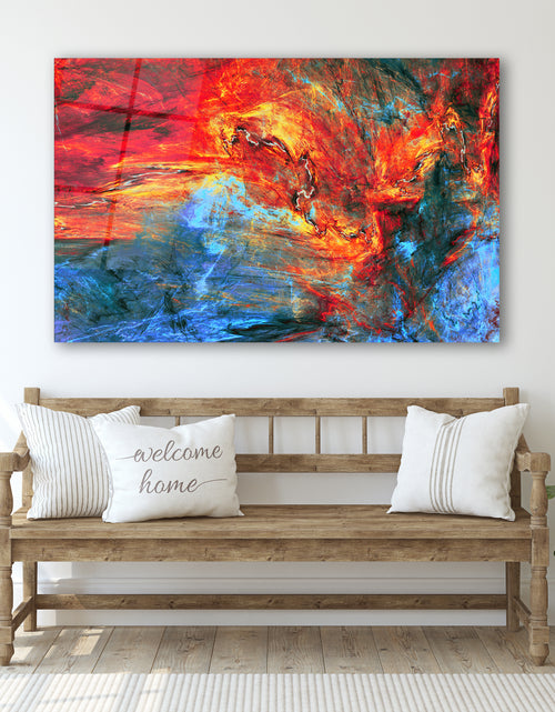 Load image into Gallery viewer, Large Abstract Glass Wall Art
