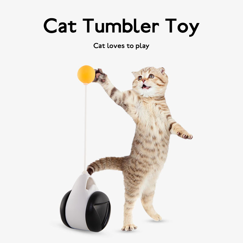 Tumbler Balanced Wheel Swinging Ball Cat Play Toy