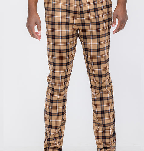 Arcadia Plaids Slim Fit Trouser