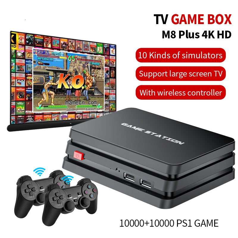 LCD Game 10000+Games With Wireless Controller
