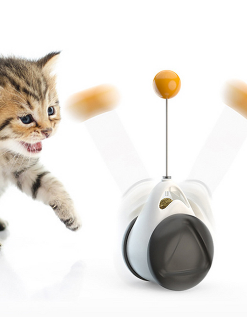 Load image into Gallery viewer, Tumbler Balanced Wheel Swinging Ball Cat Play Toy
