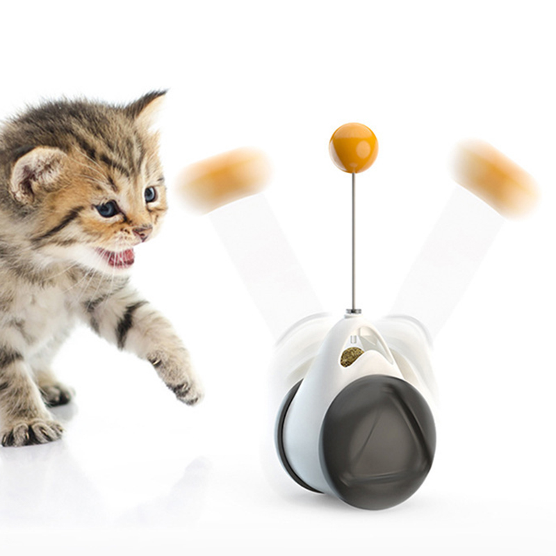 Tumbler Balanced Wheel Swinging Ball Cat Play Toy