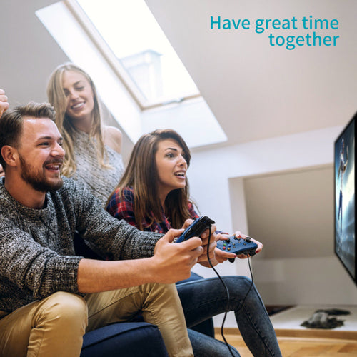 Load image into Gallery viewer, Wired Gaming Controller Joystick Gamepad with Dual-Vibration
