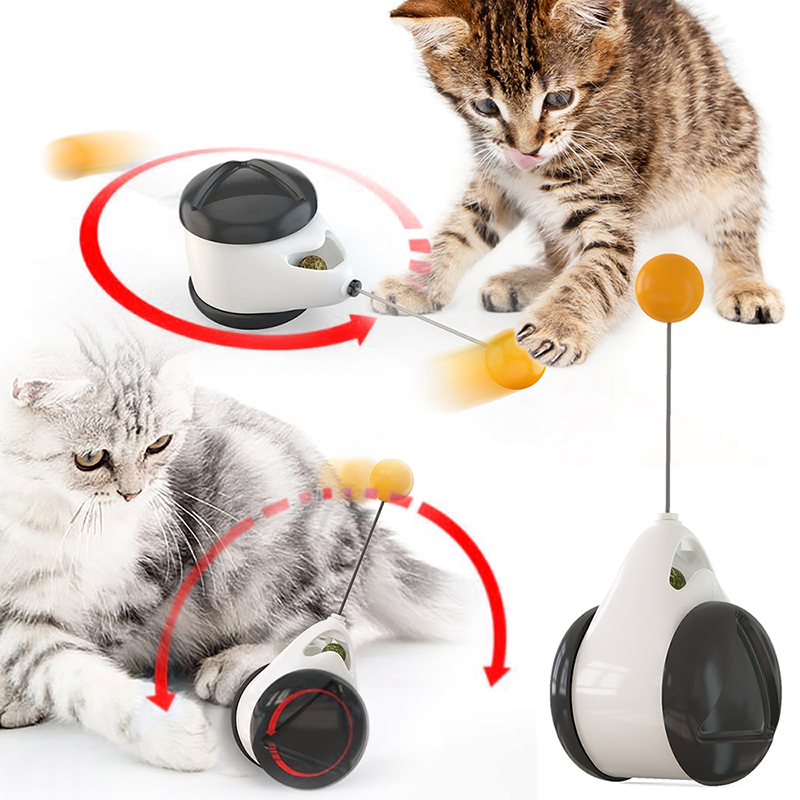Tumbler Balanced Wheel Swinging Ball Cat Play Toy