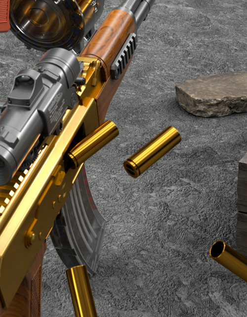 Load image into Gallery viewer, Electric Toy Gun AK47 EVA Soft Bullet Toy Gun
