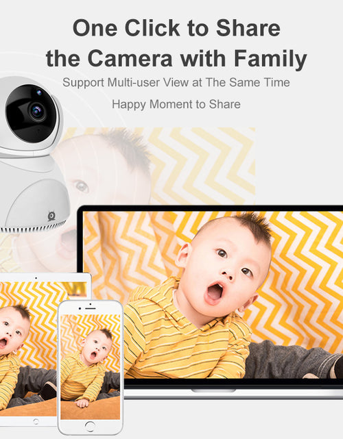 Load image into Gallery viewer, HD 1080P Camera 360° Panoramic PTZ Wireless Wifi Camera
