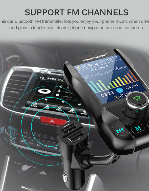 Load image into Gallery viewer, Bluetooth FM Transmitter for Car Bluetooth V3.0
