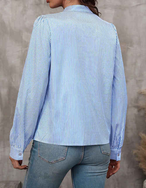 Load image into Gallery viewer, Imported Long Sleeve Blouse Many Colors
