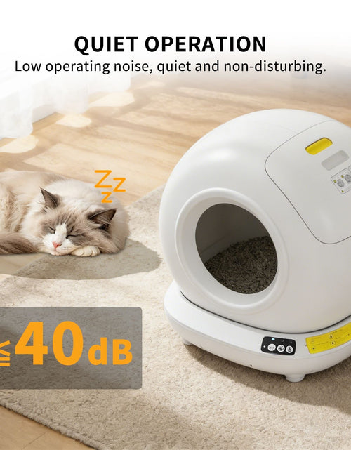 Load image into Gallery viewer, Premium Hygiene Self-Cleaning Cat Litter Box | Fully Enclosed Automatic, App Control,
