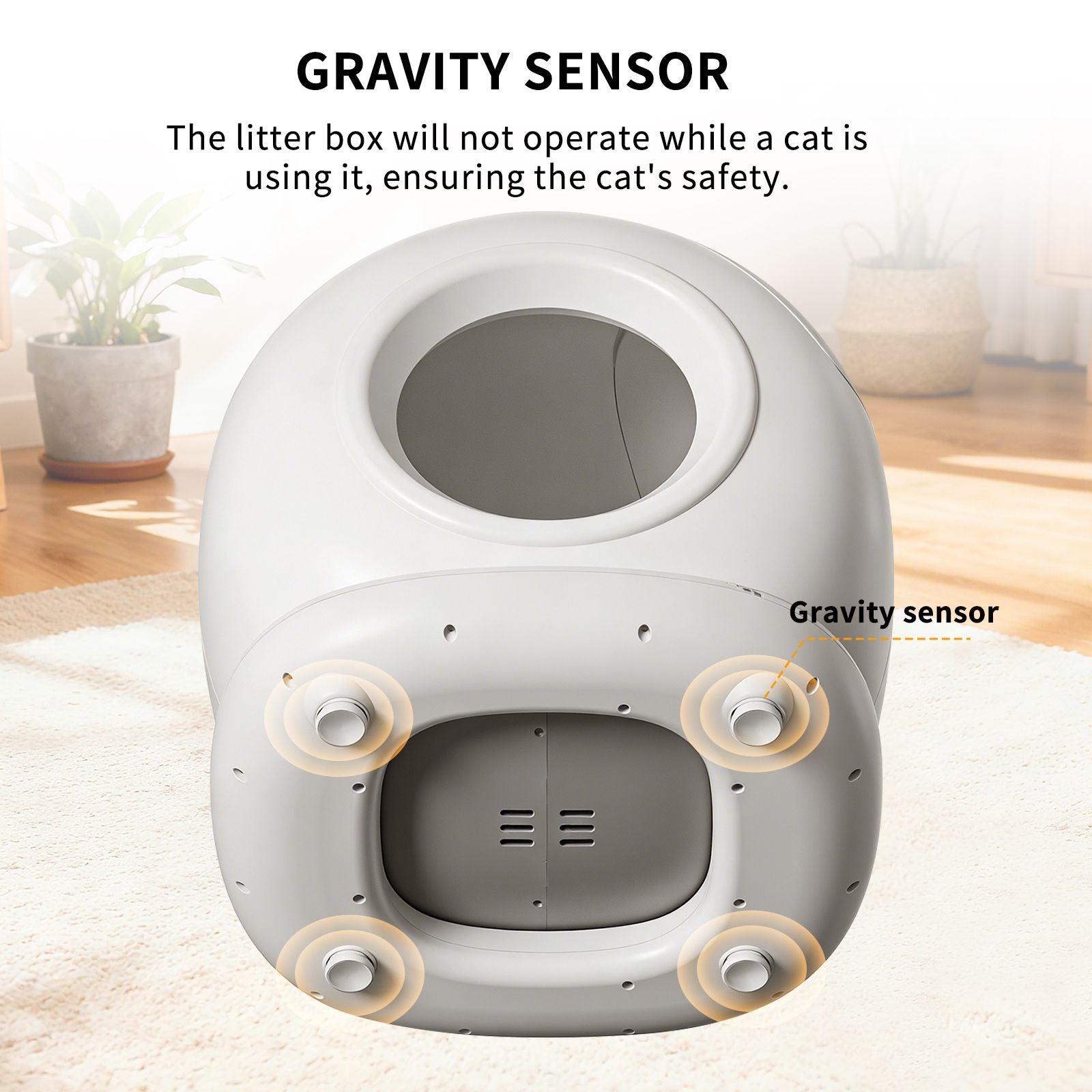 Premium Hygiene Self-Cleaning Cat Litter Box | Fully Enclosed Automatic, App Control,