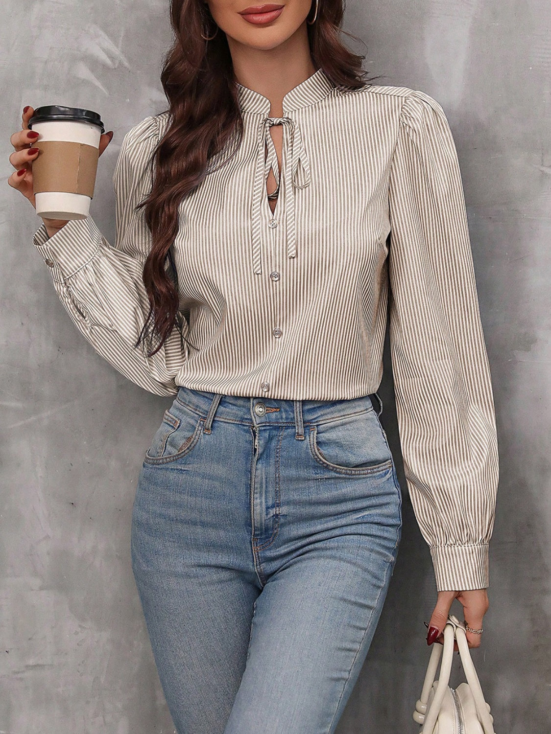 Imported Long Sleeve Blouse Many Colors