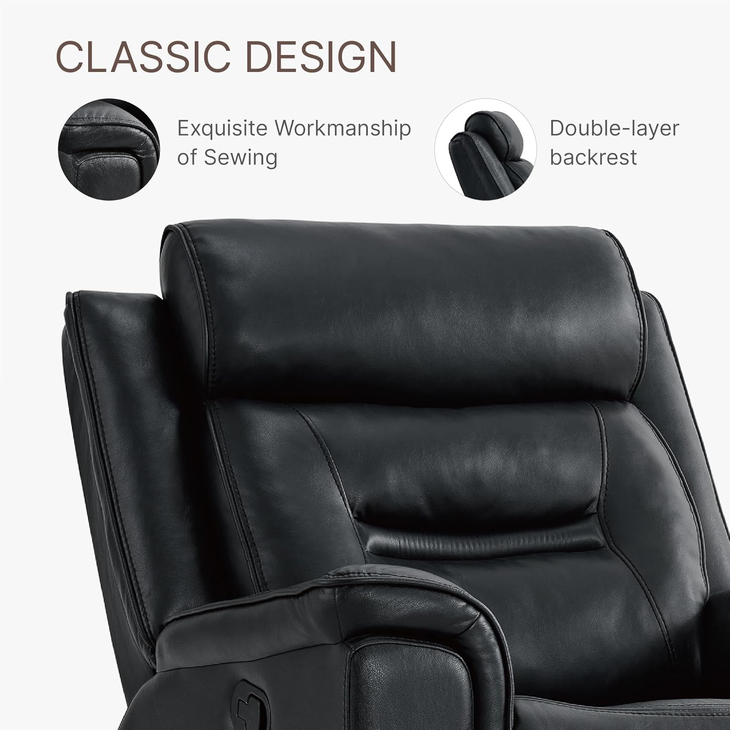 Leather Recliner Chair