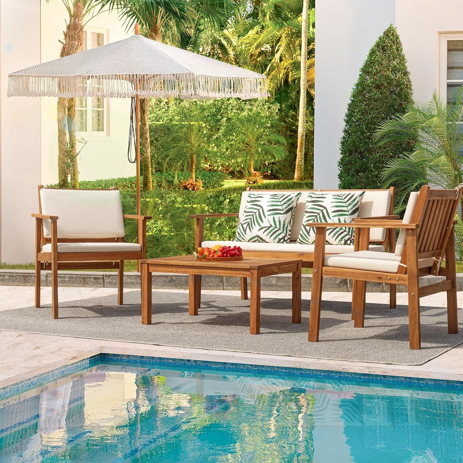 Arcadia Patio Furniture 4 Piece