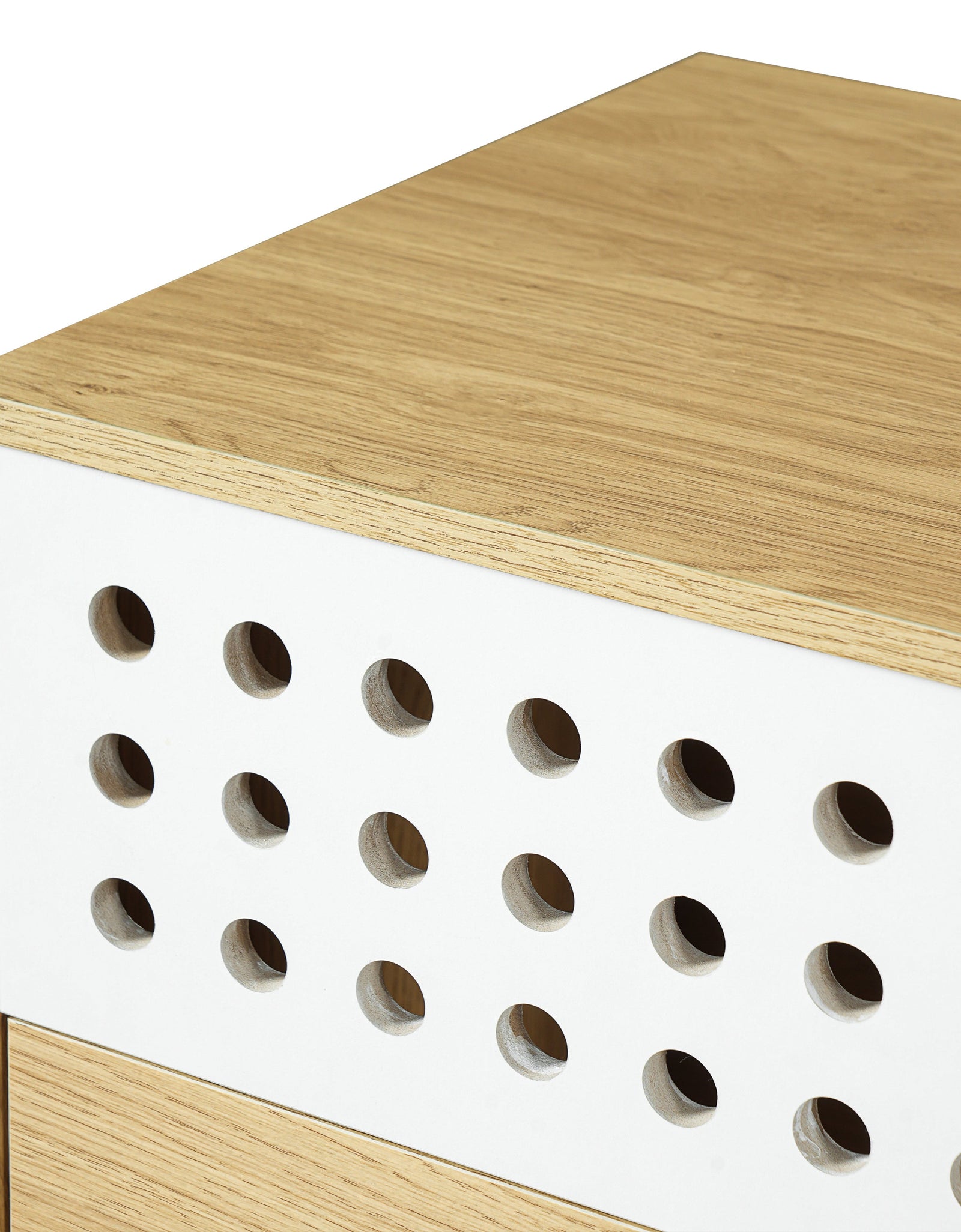 Modern 2-in-1 Cat Litter Box Enclosure Side Table – Hidden Cat House