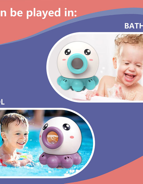 Load image into Gallery viewer, Octopus Fountain Bath Toy Water Jet Water Spray Toy
